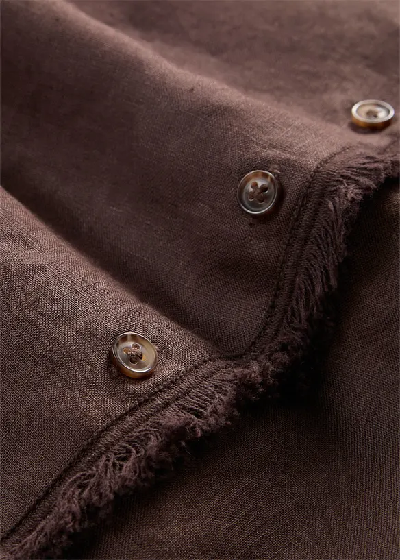 Tunikabluse i 100% lin, bonprix