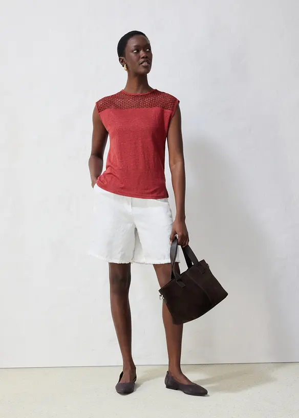 Topp i 100% lin, bonprix