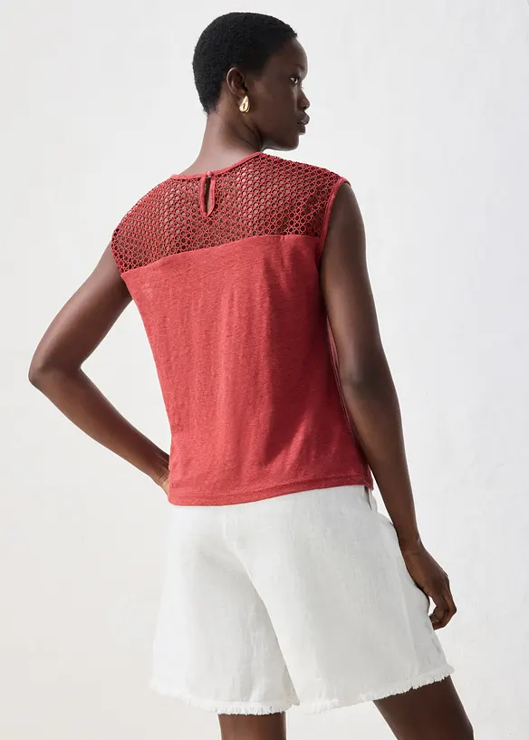 Topp i 100% lin, bonprix