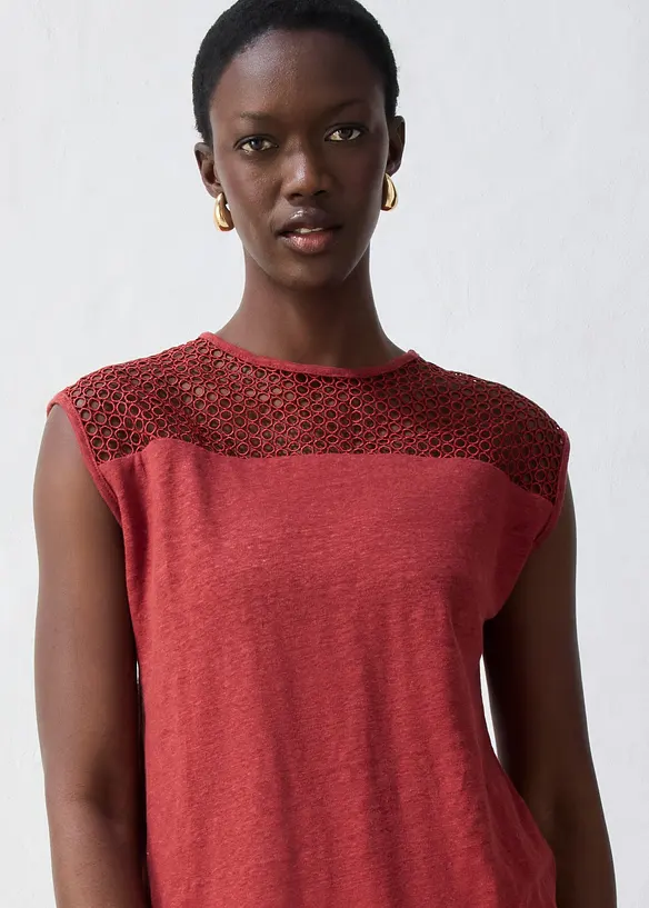 Topp i 100% lin, bonprix