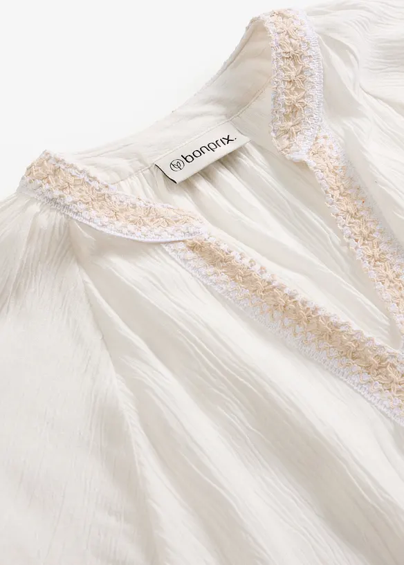 Krinklet viskosetunika, bonprix