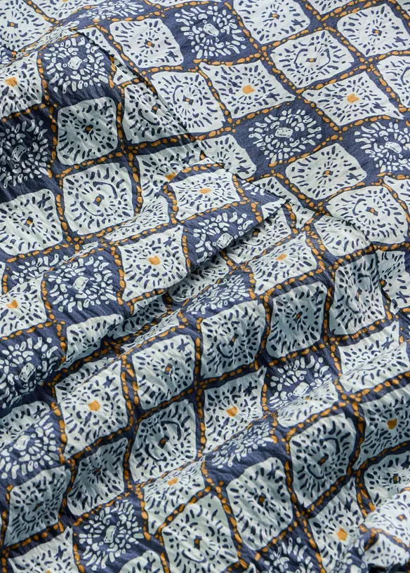 Kortermet bluse med viskose, bonprix