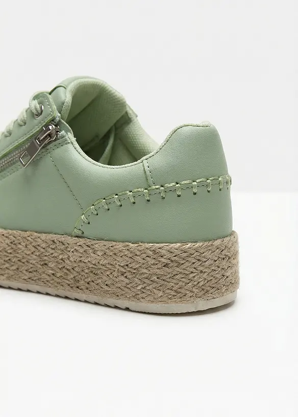 Sneakers med glidel&aring;s, bonprix