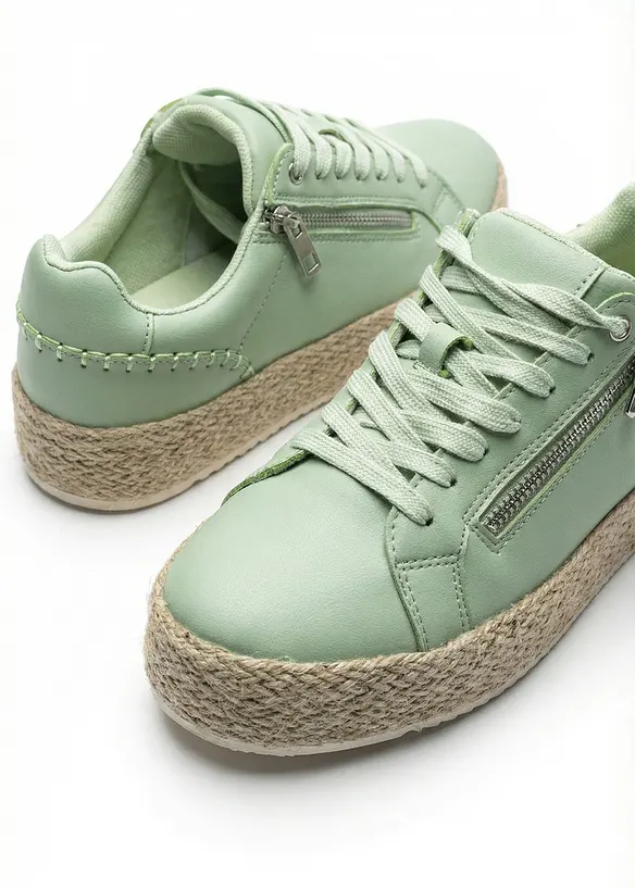 Sneakers med glidel&aring;s, bonprix