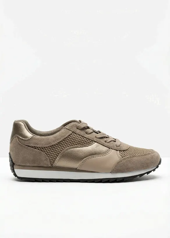 Sneakers med meshinnfelling, bonprix