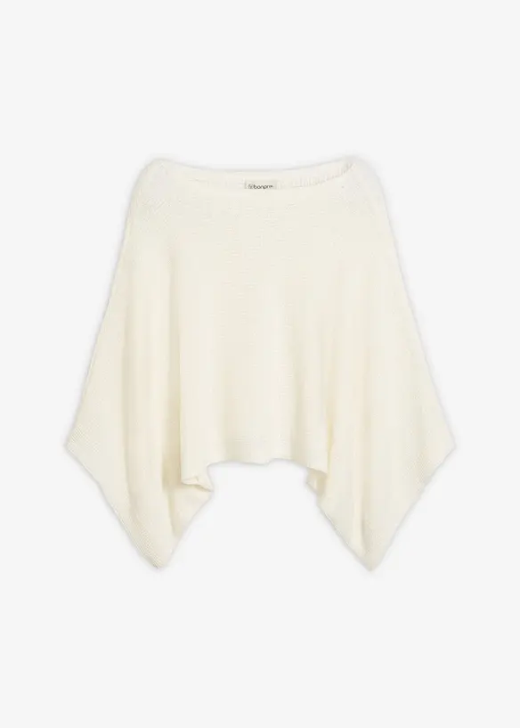 Kimono genser i b&aring;ndgarn, bonprix