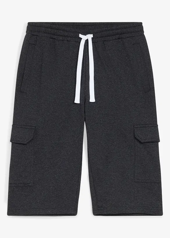 Sweat bermudashorts i 100% &oslash;kologisk bomull, bonprix