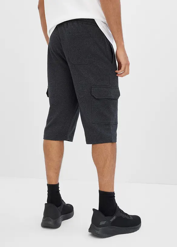 Sweat bermudashorts i 100% &oslash;kologisk bomull, bonprix