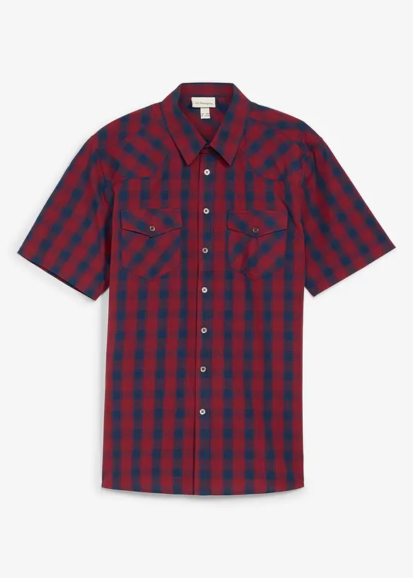 Kortermet skjorte i 100% bomull, bonprix