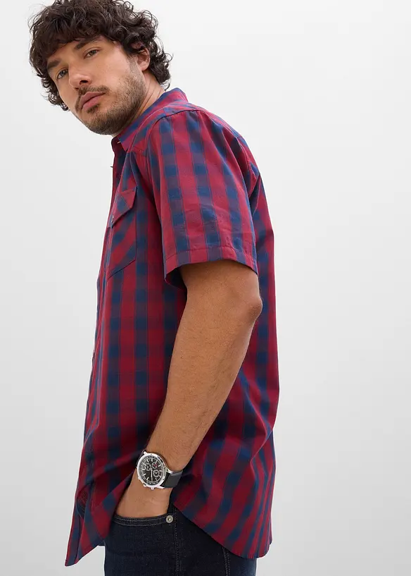 Kortermet skjorte i 100% bomull, bonprix