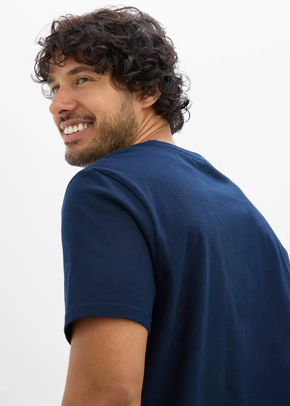T-skjorte i 100% &oslash;kologisk bomull, bonprix
