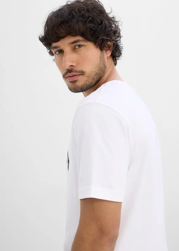 T-skjorte i 100% bomull med Tyskland-trykk, bonprix