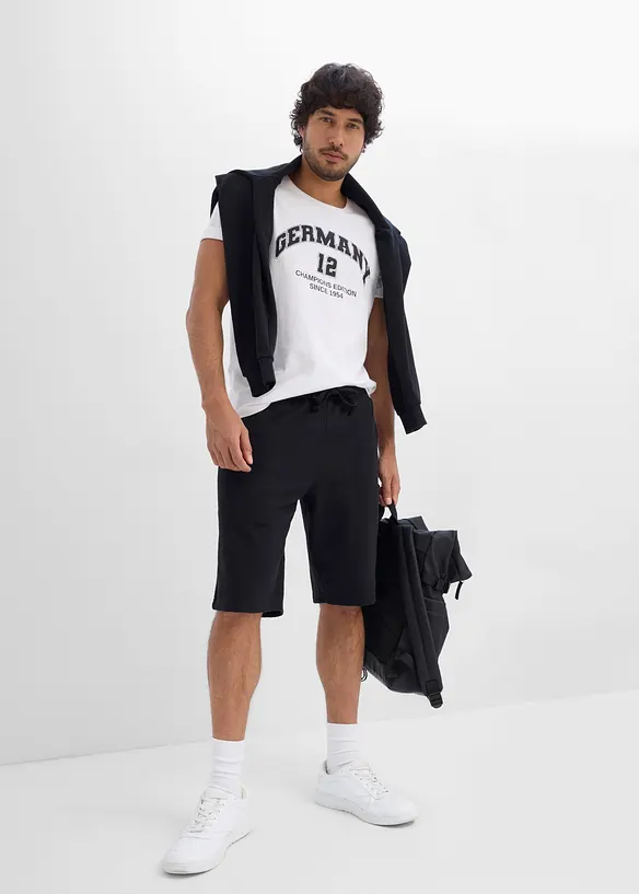 T-skjorte i 100% bomull med Tyskland-trykk, bonprix