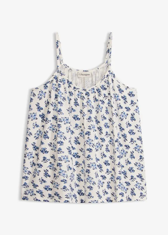 Stroppetopp i viskose, bonprix