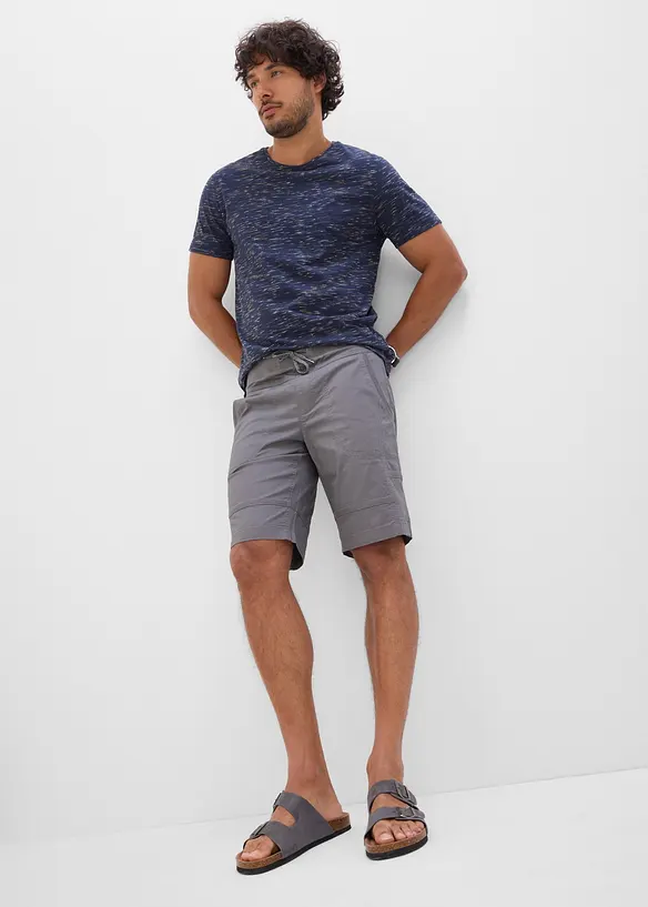 Stretchbermuda med elastisk linning i Regular Fit, bonprix