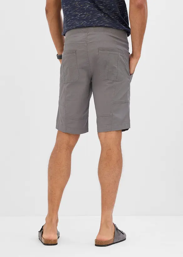 Stretchbermuda med elastisk linning i Regular Fit, bonprix