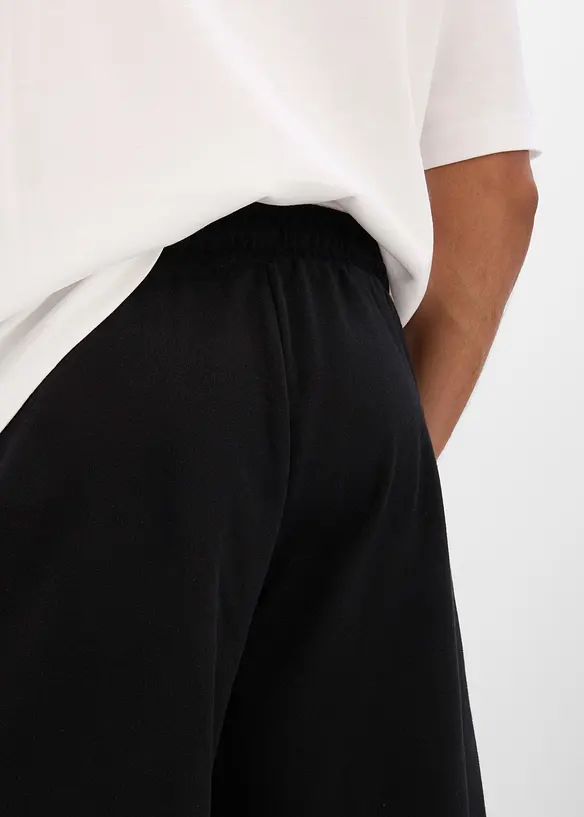 Jerseyshorts i tung, &oslash;kologisk bomull (2-pack), bonprix