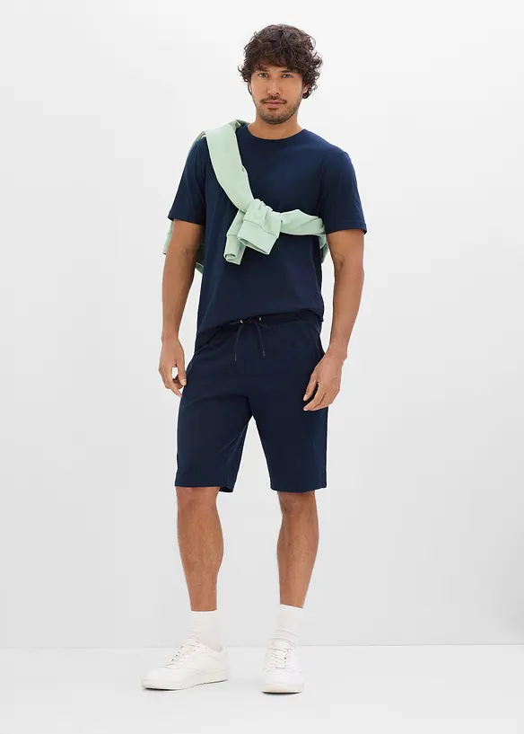 Singlet, T-skjorte, 2x shorts (4 deler) av 100% bomull, bonprix