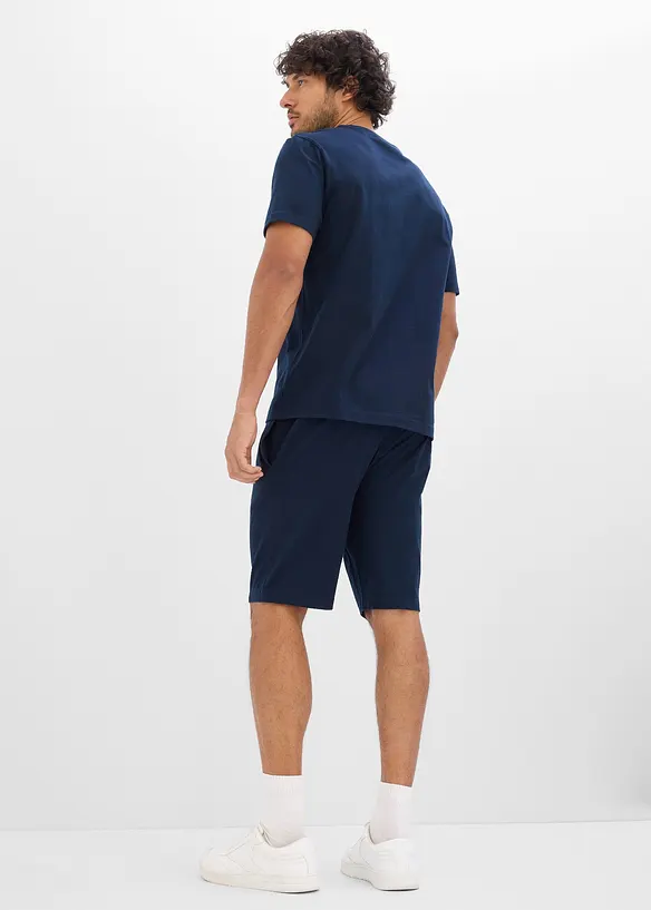 Singlet, T-skjorte, 2x shorts (4 deler) av 100% bomull, bonprix