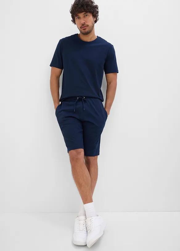 Singlet, T-skjorte, 2x shorts (4 deler) av 100% bomull, bonprix