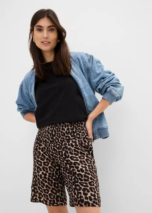 Mama shorts i musselin, bonprix