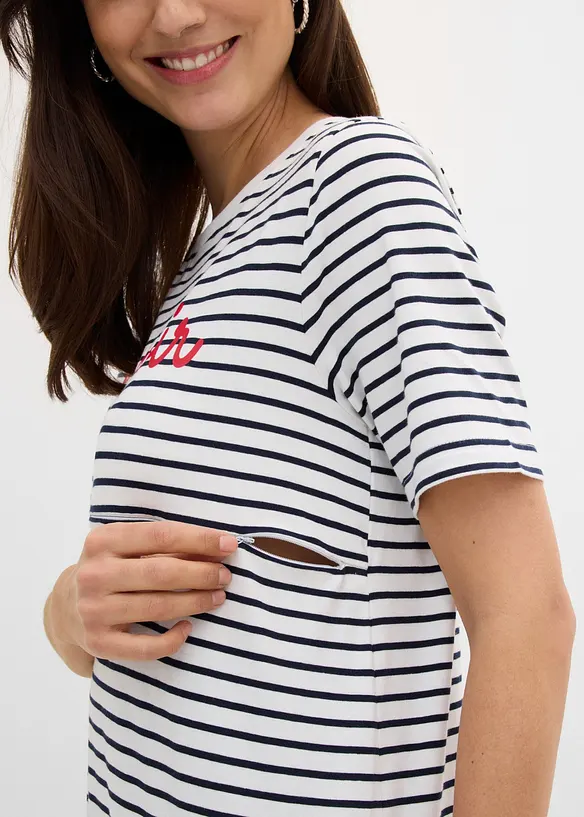 Mama topp med &oslash;kologisk bomull, bonprix