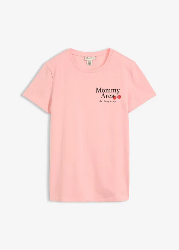 Mama topp i &oslash;kologisk bomull, oversized, bonprix
