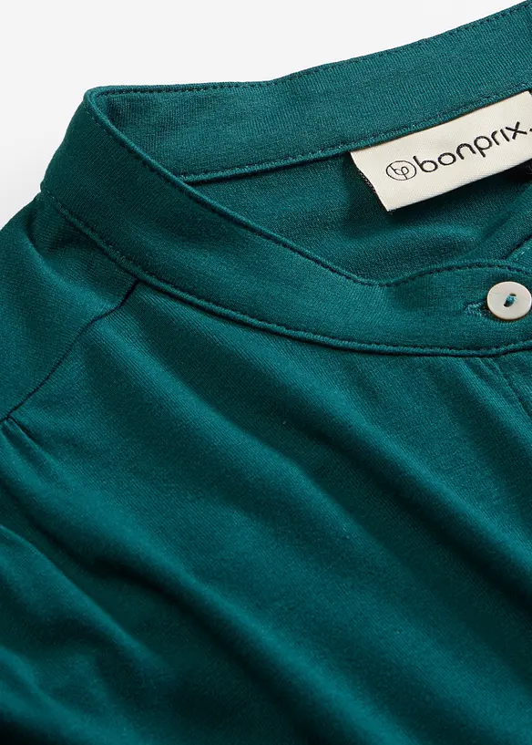 Trikotbluse i myk viskosemiks, bonprix