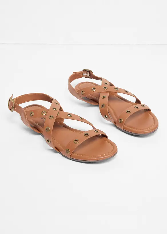 Sandaler med maljer, bonprix