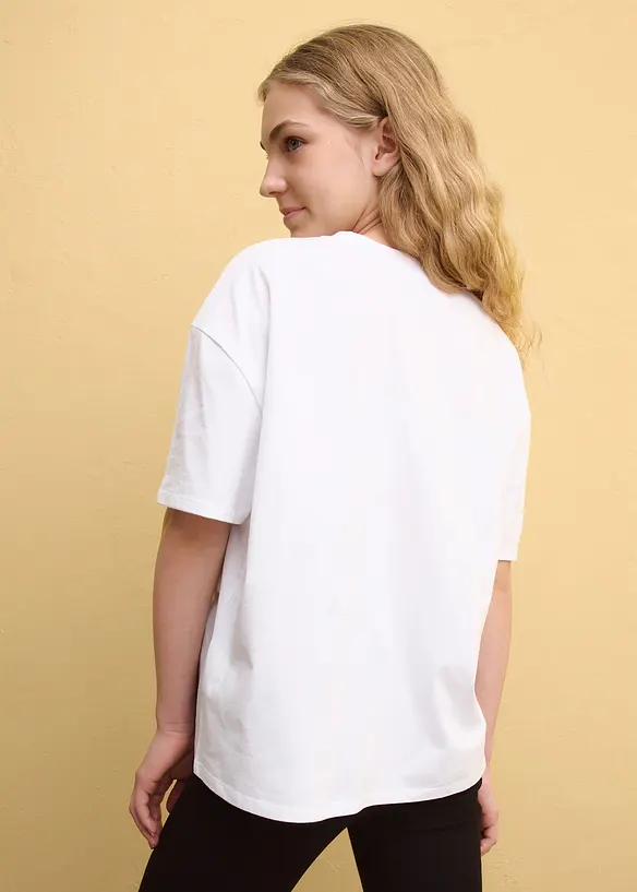 Oversized Hello Kitty-topp i 100% bomull, Hello Kitty