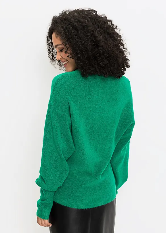 Oversized strikkegenser, bonprix