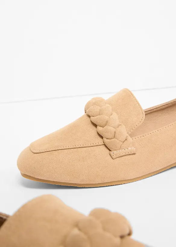Loafers med flettedetalj, bonprix