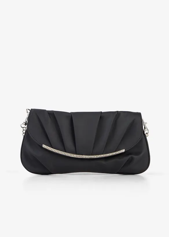 Clutch med strasspynt, bonprix