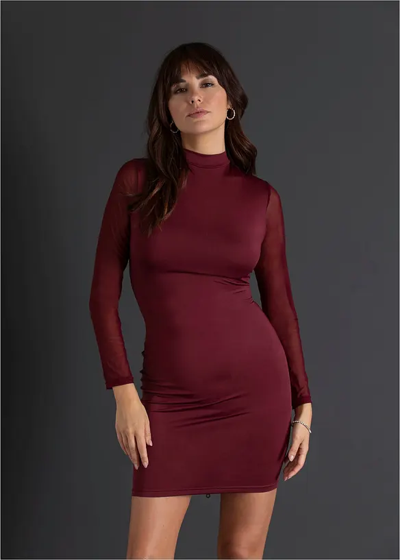 Kjole med glidel&aring;s, bonprix