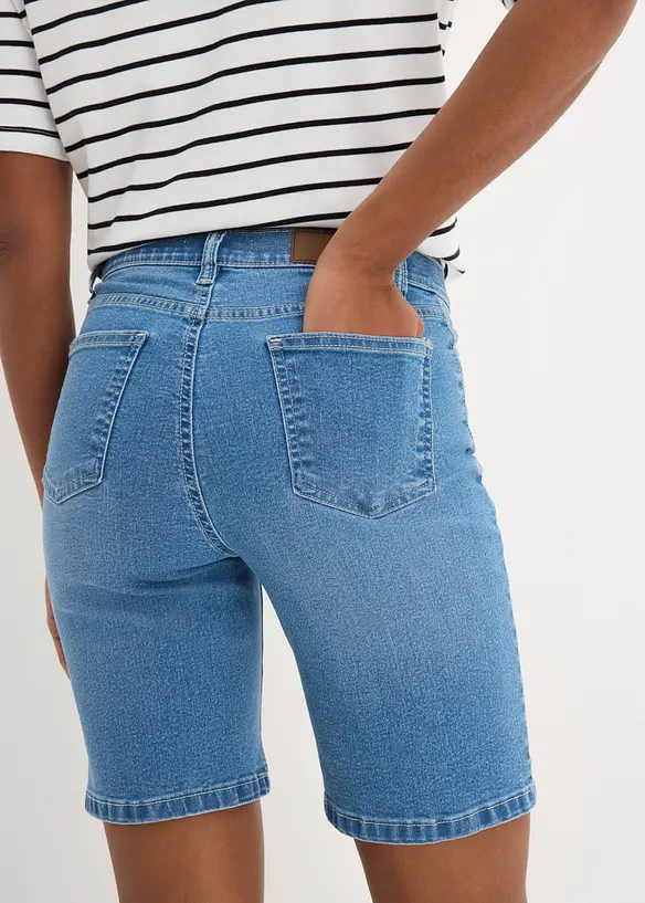 Jeans-bermudashorts Mid Waist, bonprix