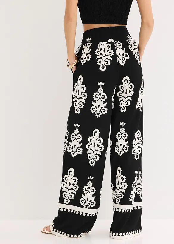 High Waist-jerseybukse, bonprix