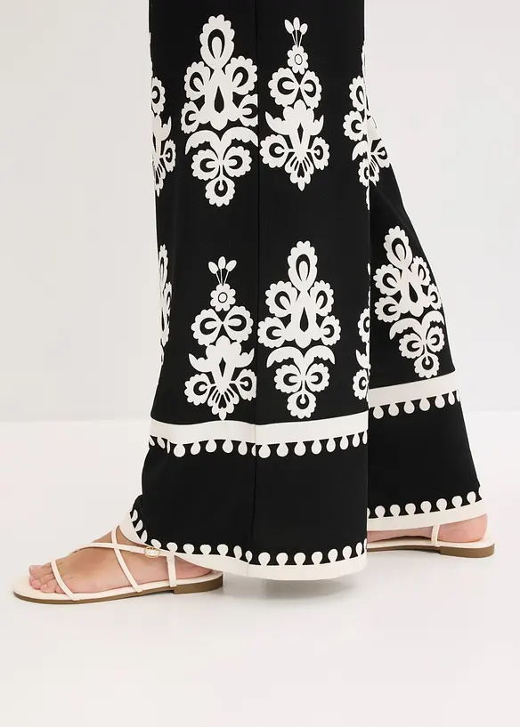 High Waist-jerseybukse, bonprix