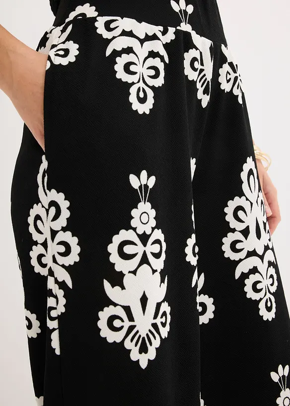 High Waist-jerseybukse, bonprix