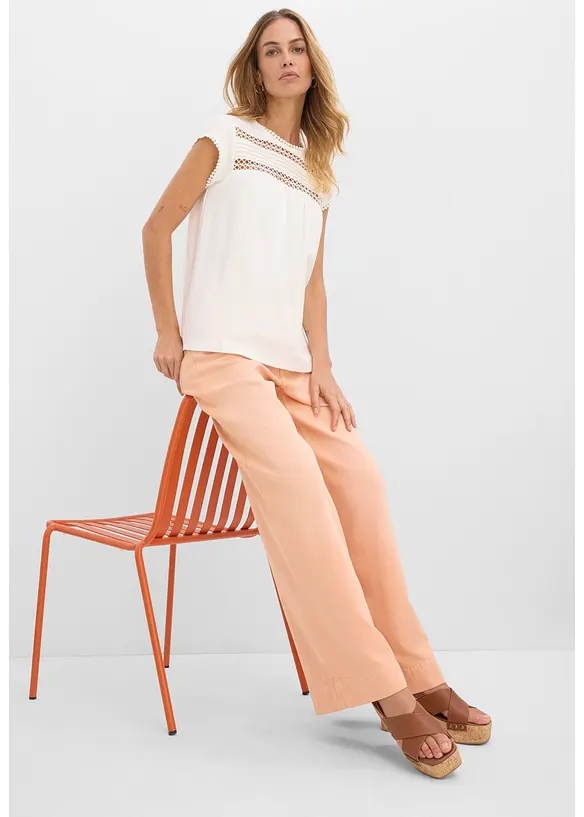 Topp i 100% &oslash;kologisk bomull, bonprix