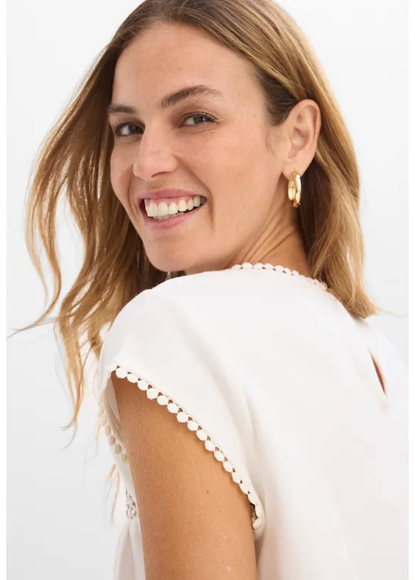 Topp i 100% &oslash;kologisk bomull, bonprix