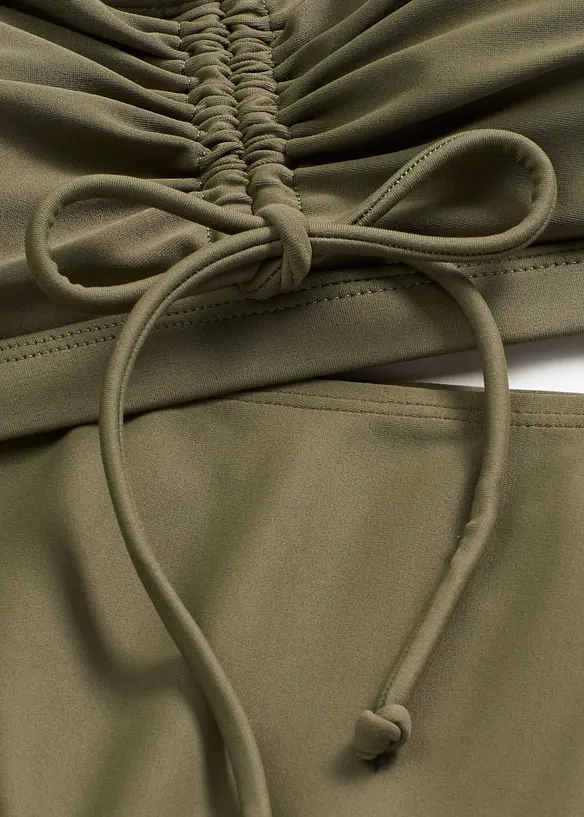 Bustier-bikini med knyteb&aring;nd, bonprix