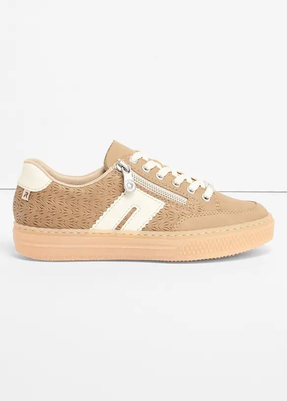 Komfortable sneakers i skinn fra Rieker, Rieker