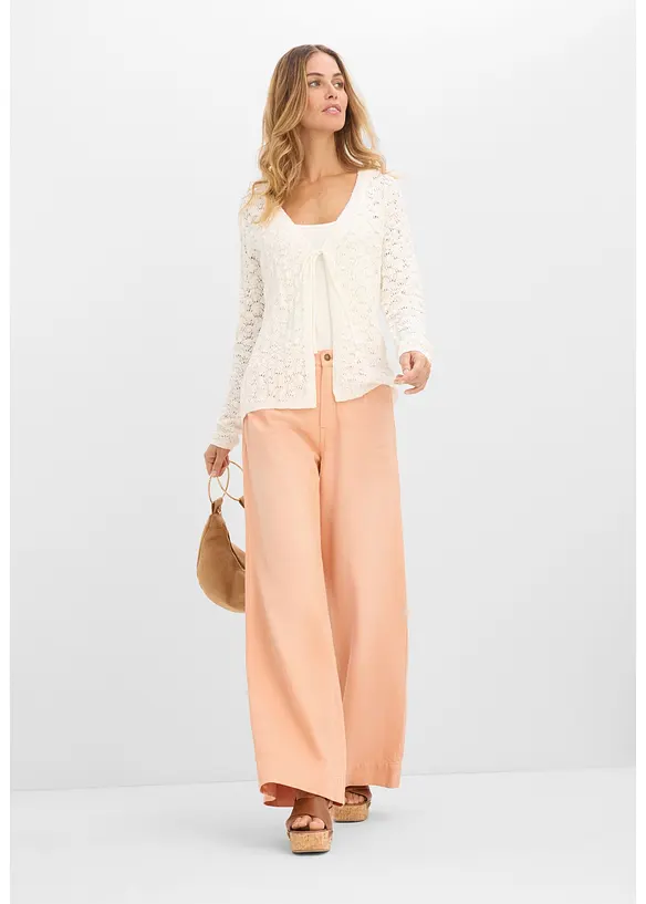 Wide Leg-jeans High Waist, bonprix