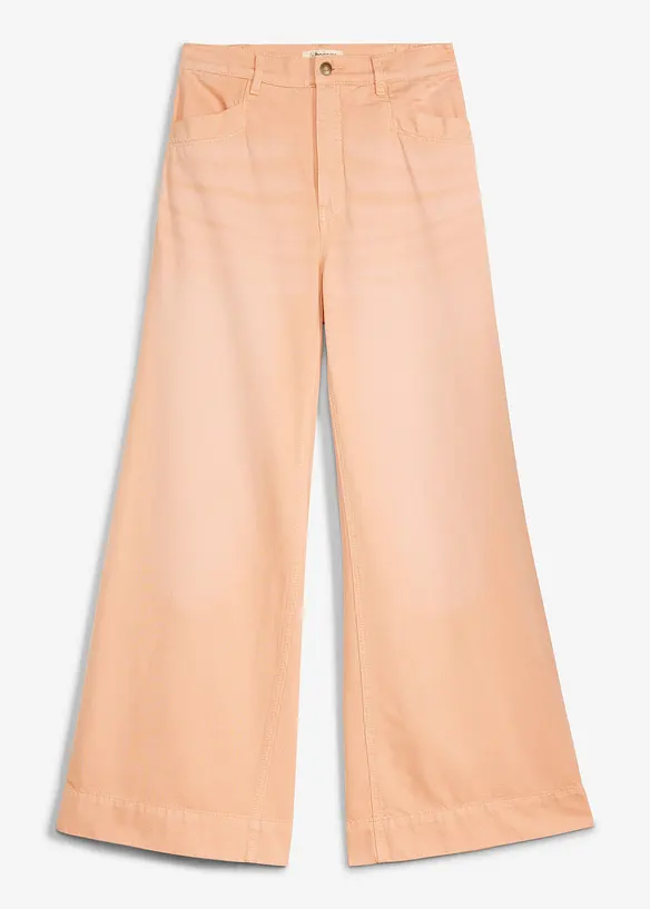 Wide Leg-jeans High Waist, bonprix