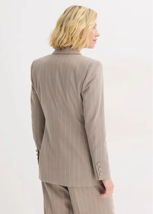 Blazer med n&aring;lestripe-m&oslash;nster, bonprix