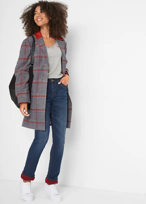 Straight-jeans, f&ocirc;ret, High Waist, bonprix