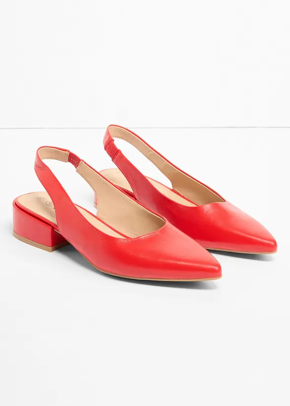 Slingbacks med flat h&aelig;l, bonprix