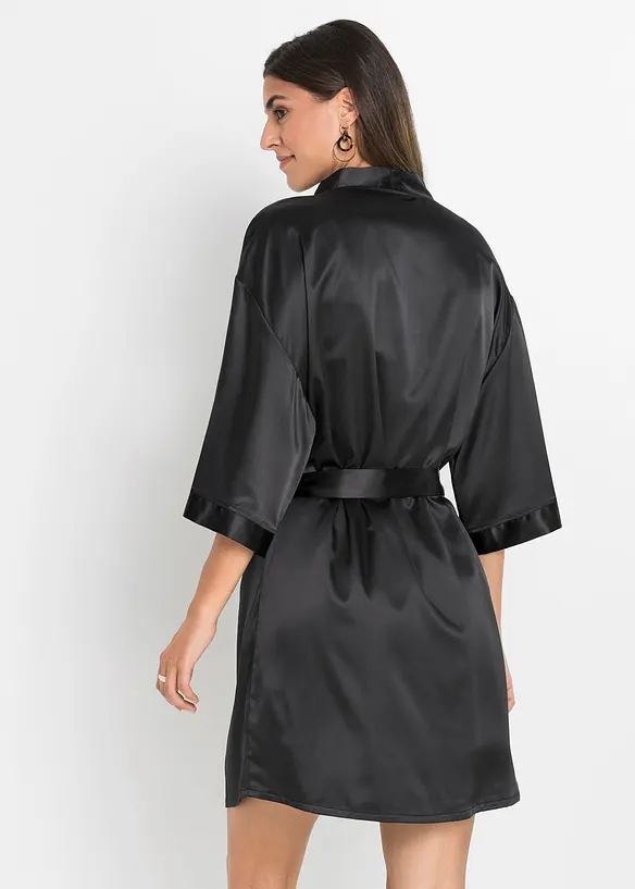 Morgenk&aring;pe-sett (Kimono + neglisj&eacute;, 2-delt sett), bonprix