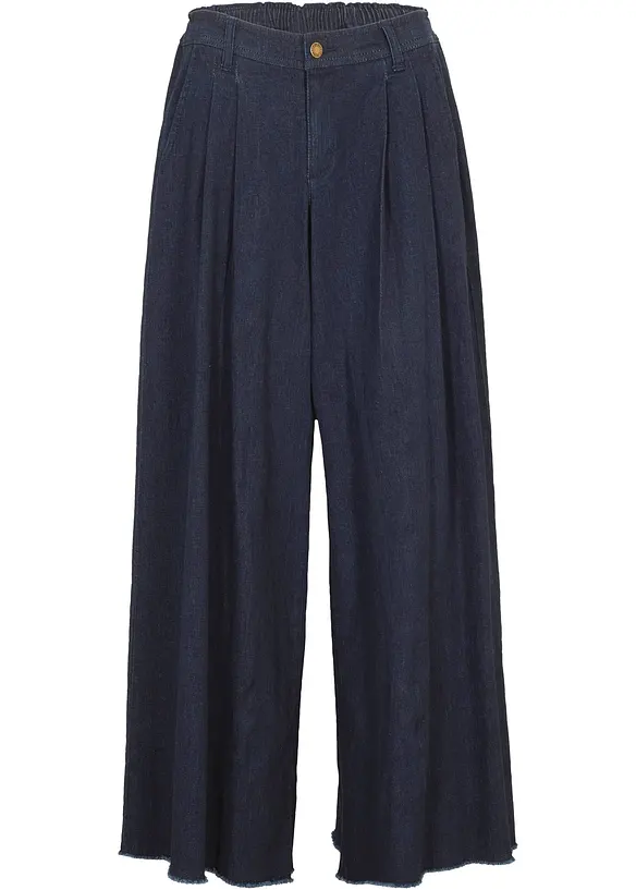 Vidt jeans-bukseskj&oslash;rt, komfortlinning, bonprix
