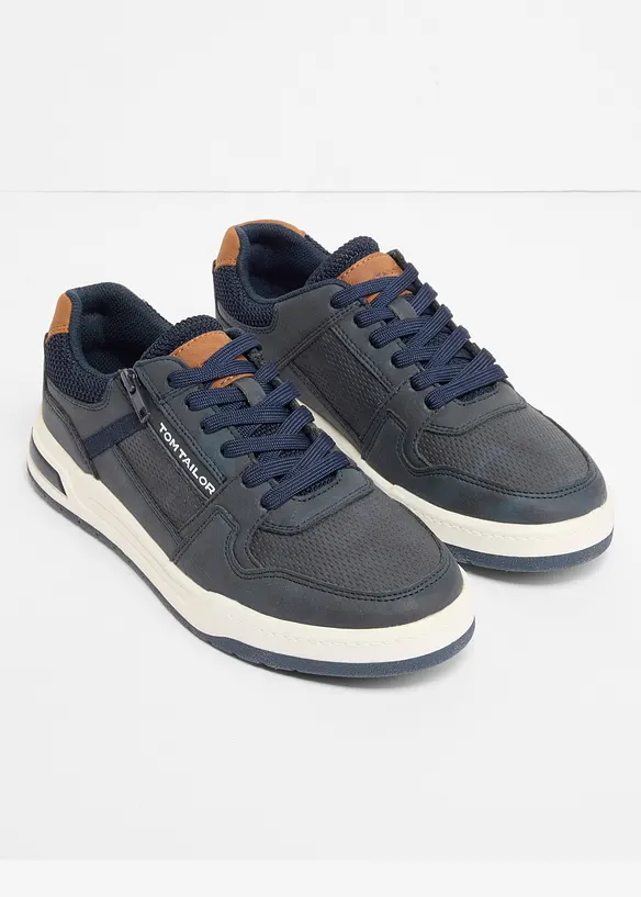 Sneakers med glidel&aring;s fra Tom Tailor, Tom Tailor